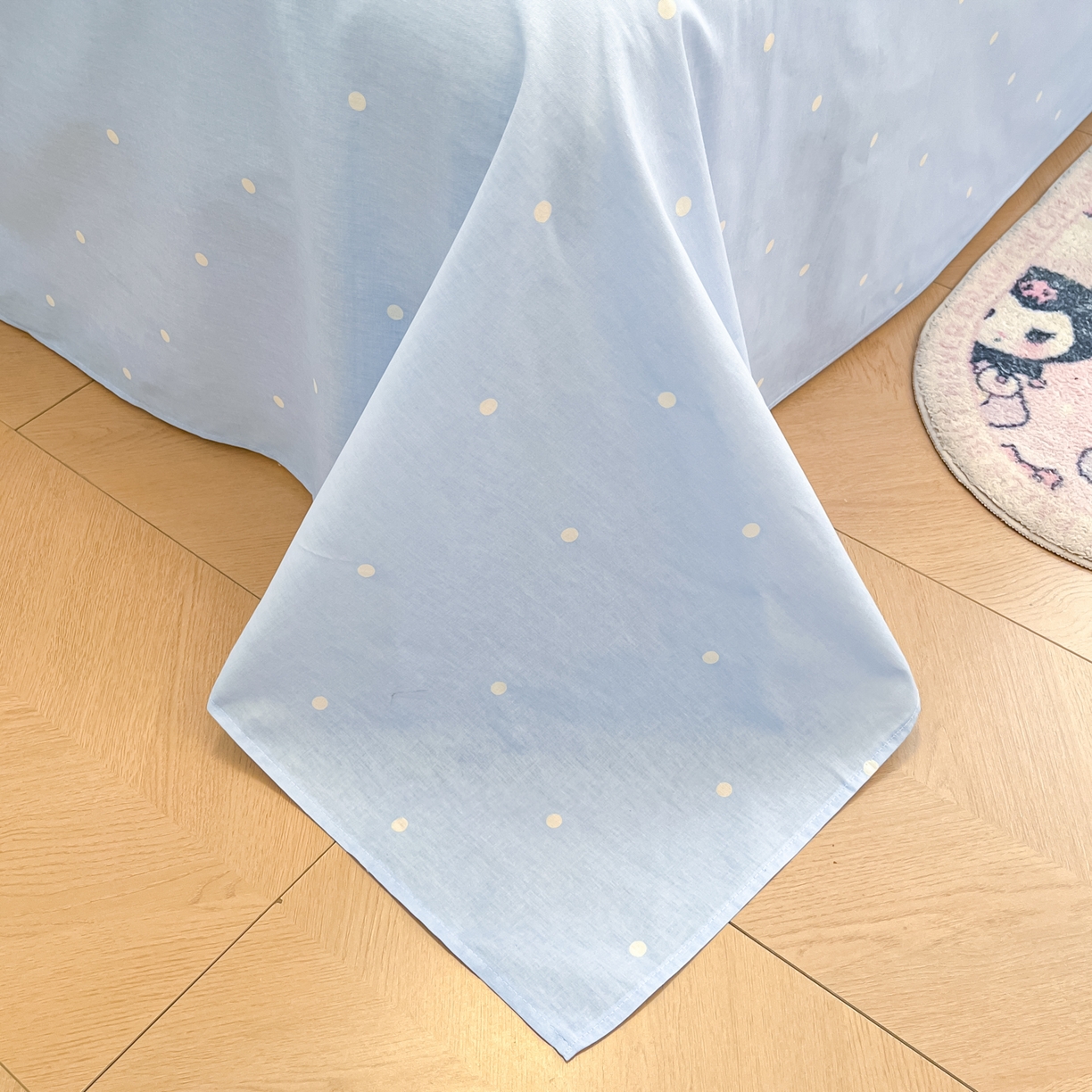 91家纺网 家纺一手货源 找家纺 暮思家居 2026新款正版授权三丽鸥大版全棉纯棉数码印花纯棉四件套系列-第二批(专版花型) 大版-梦幻独角兽