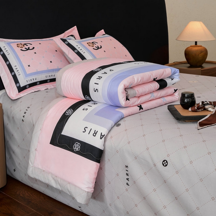 91家纺网 家纺一手货源 找家纺 （总）宝薇 2026新款潮牌轻奢风大版夏被夏凉被空调被