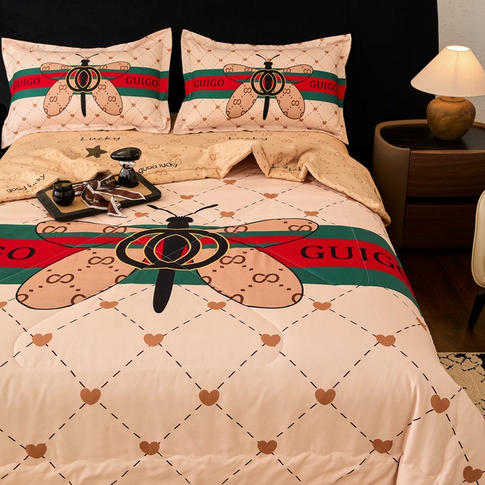 91家纺网 家纺一手货源 找家纺 宝薇 2026新款潮牌轻奢风大版夏被夏凉被空调被 蜻蜓