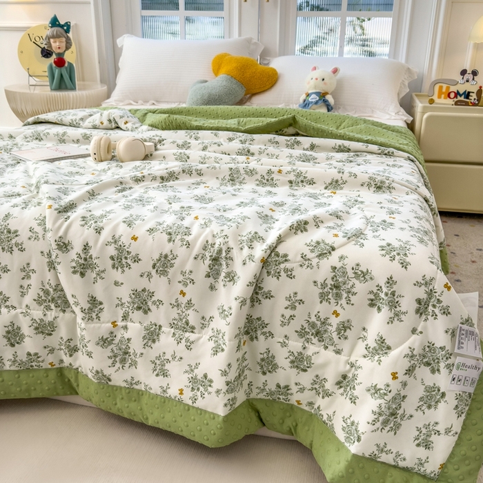 91家纺网 家纺一手货源 找家纺 （总）斯尔顿 2025新款大豆纤维豆豆夏被