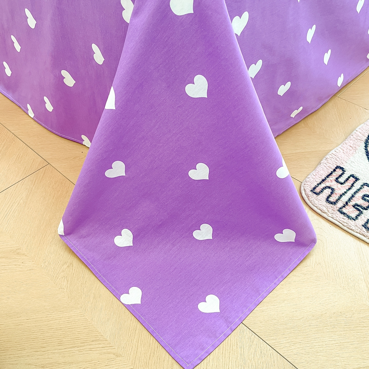 91家纺网 家纺一手货源 找家纺 暮思家居 2026新款正版授权三丽鸥大版全棉纯棉数码印花纯棉四件套系列-第一批 大版-梦想库洛米