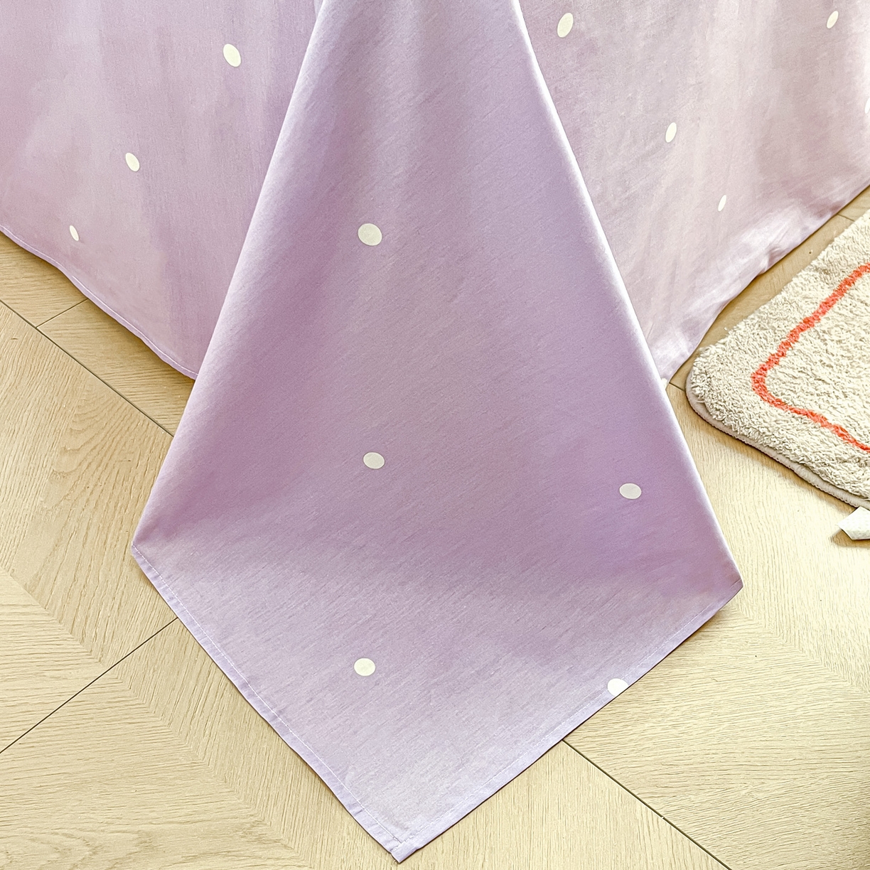 91家纺网 家纺一手货源 找家纺 暮思家居 2026新款正版授权三丽鸥大版全棉纯棉数码印花纯棉四件套系列-第一批 大版-甜蜜库洛米