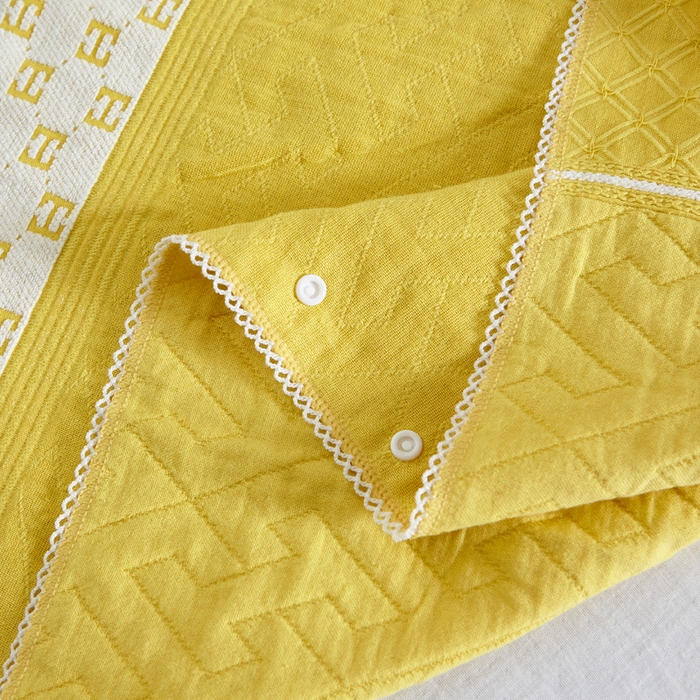 91家纺网 家纺一手货源 找家纺 （总）朴尔家纺-毛巾被 2026新款纱布毛巾绣花素色半包枕套枕巾