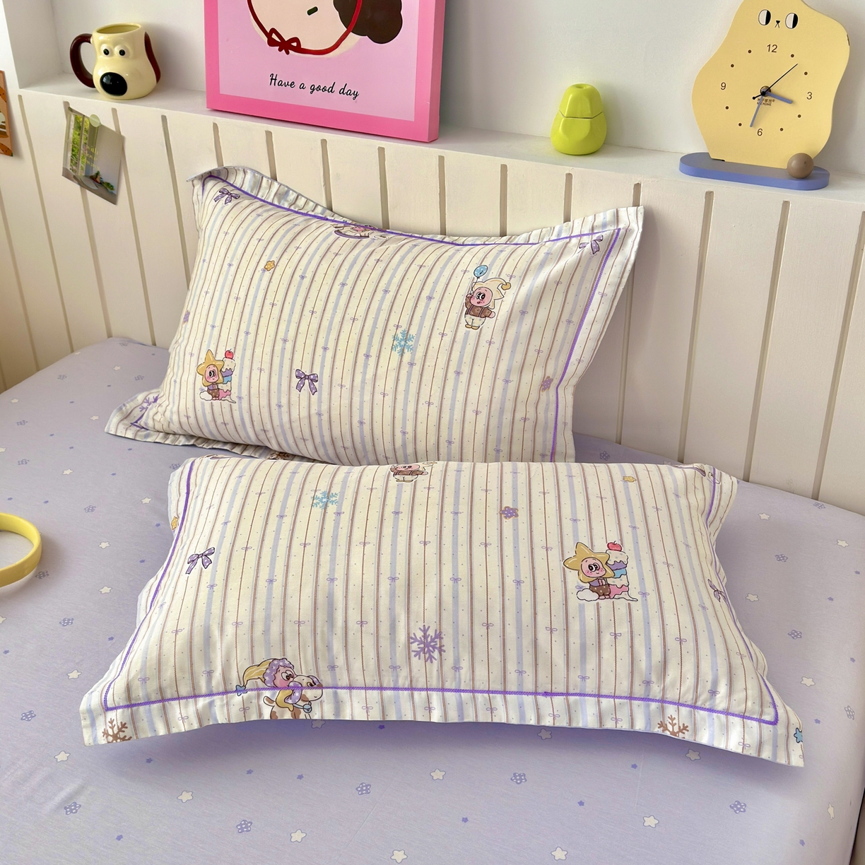 91家纺网 家纺一手货源 找家纺 （总）女子家纺 2026新款全棉网红直播爆款吊边一字绣工艺款四件套-系列二