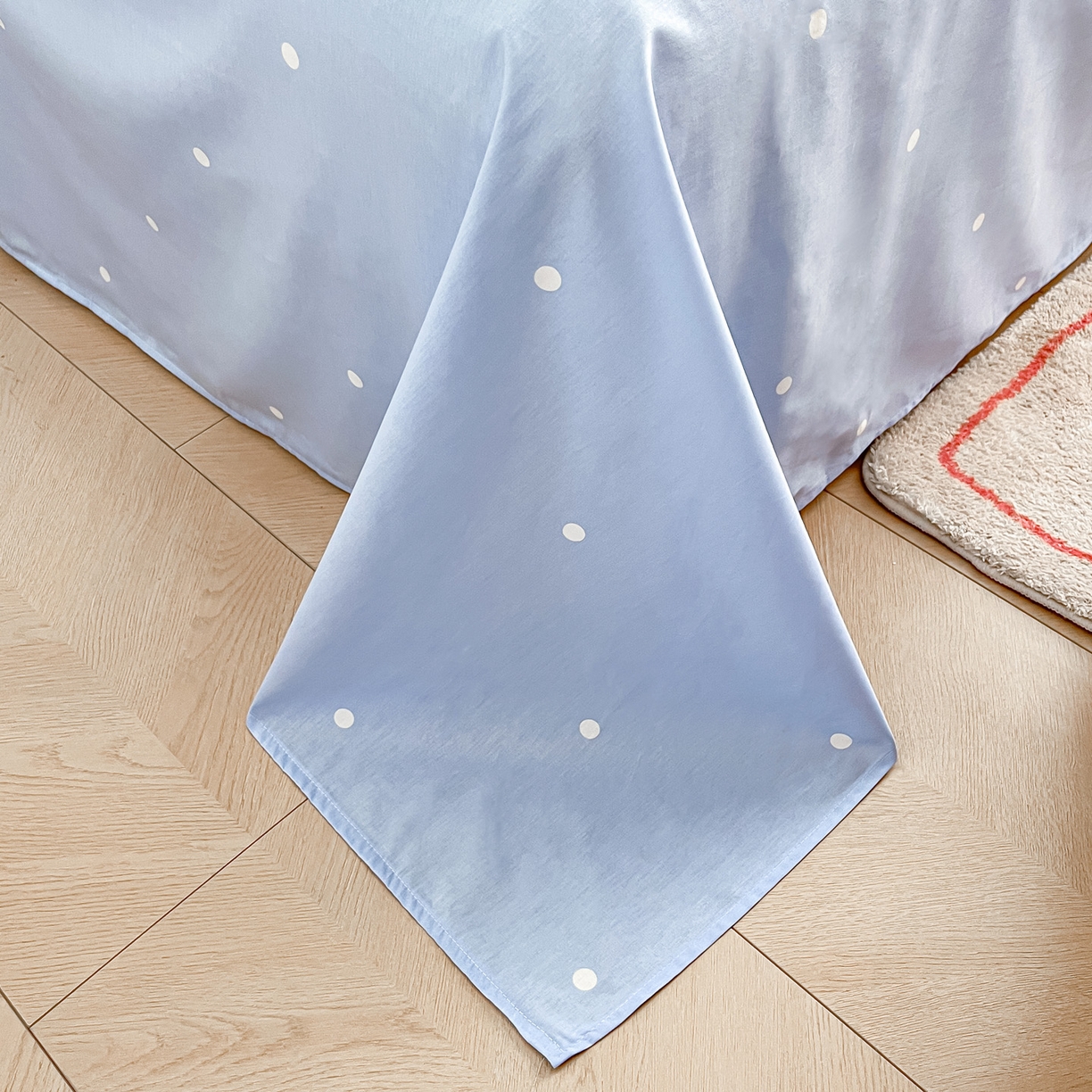 91家纺网 家纺一手货源 找家纺 暮思家居 2026新款正版授权三丽鸥大版全棉纯棉数码印花纯棉四件套系列-第一批 大版-幸福大耳狗