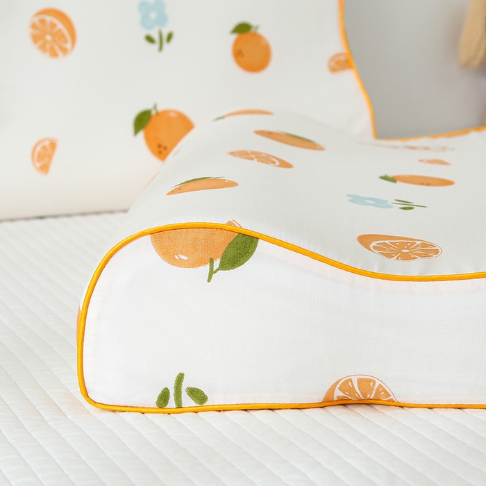 91家纺网 家纺一手货源 找家纺 良佐生活 2026新款水洗天丝棉乳胶枕套（特价） 沐橙