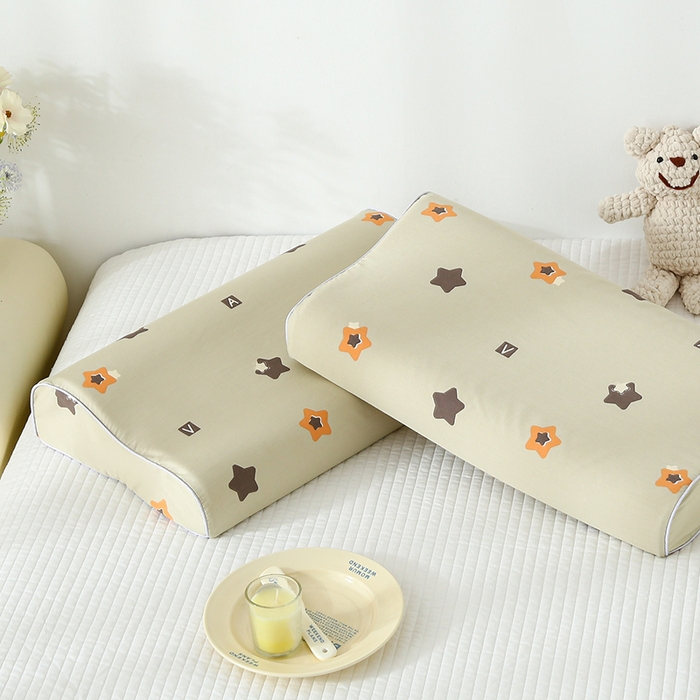 91家纺网 家纺一手货源 找家纺 良佐生活 2026新款水洗天丝棉乳胶枕套（特价） 幸运星