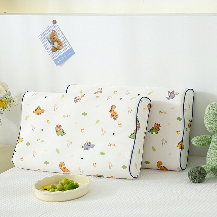 91家纺网 家纺一手货源 找家纺 良佐生活 2026新款水洗天丝棉乳胶枕套（特价） 侏罗纪