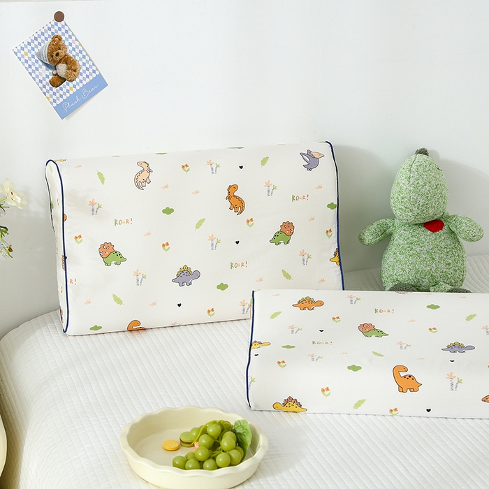 91家纺网 家纺一手货源 找家纺 良佐生活 2026新款水洗天丝棉乳胶枕套（特价） 侏罗纪