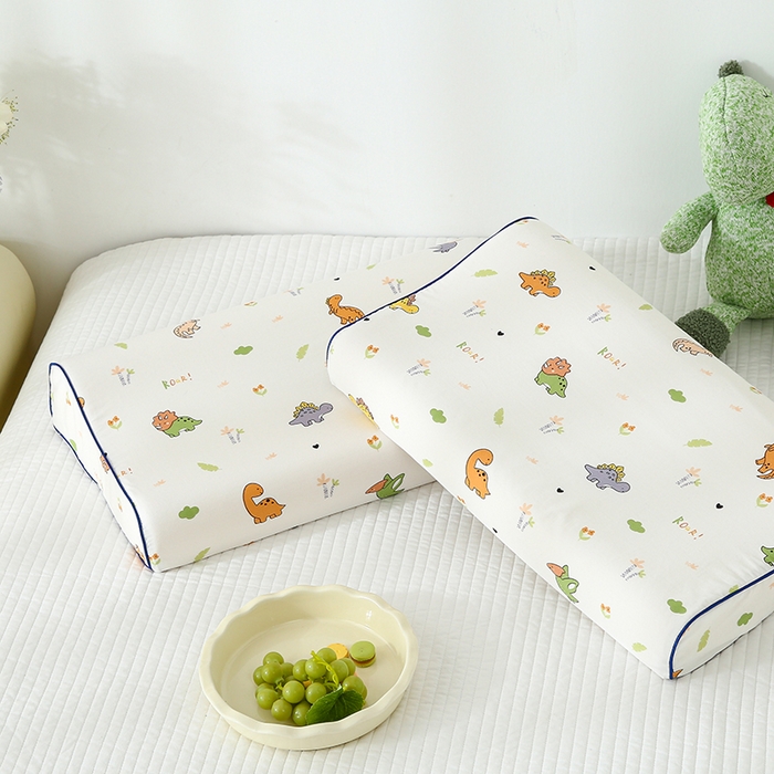 91家纺网 家纺一手货源 找家纺 良佐生活 2026新款水洗天丝棉乳胶枕套（特价） 侏罗纪