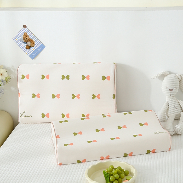 91家纺网 家纺一手货源 找家纺 良佐生活 2026新款水洗天丝棉乳胶枕套（特价） 心动