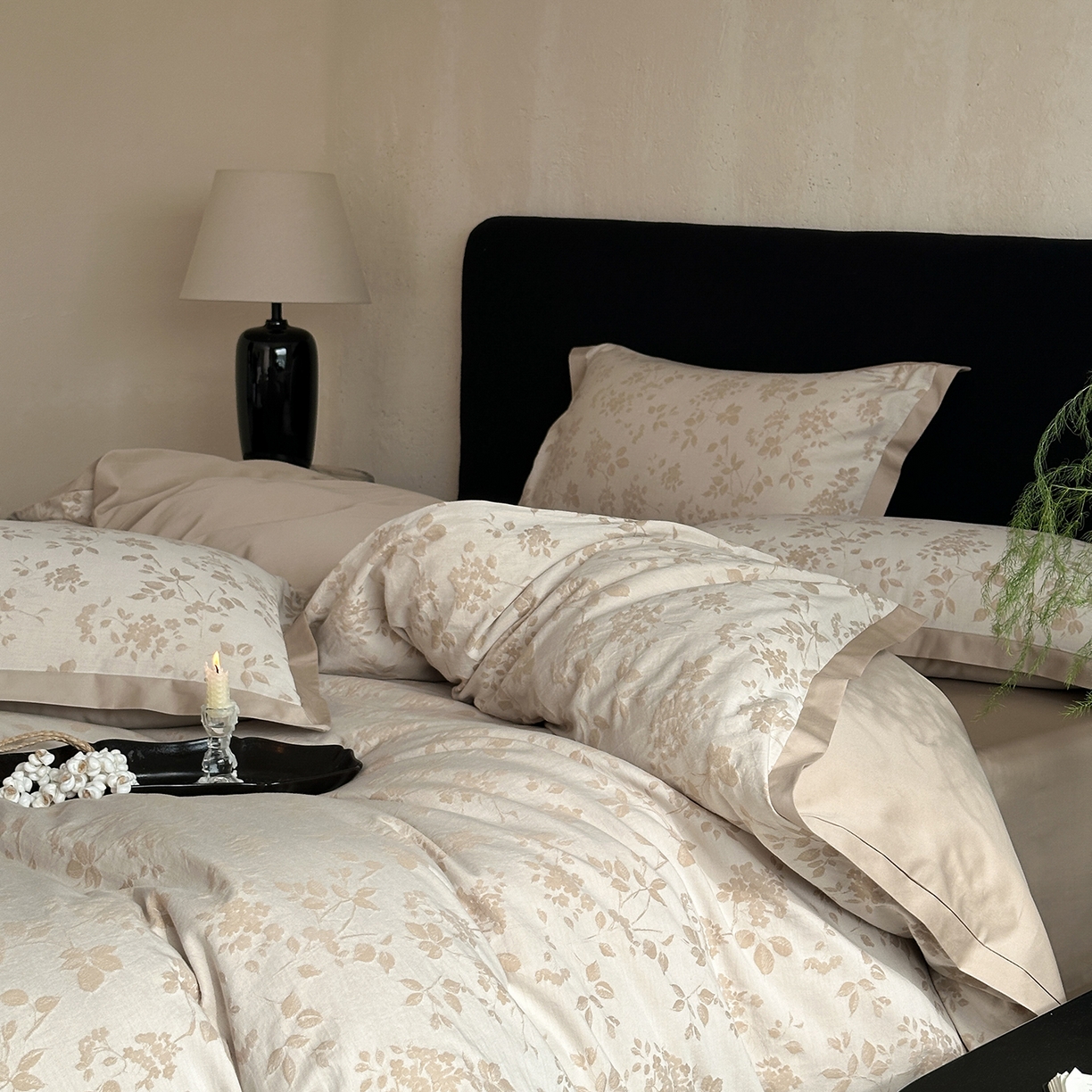 91家纺网 家纺一手货源 找家纺 太古汇家居 2026新款全棉水洗色织提花系列四件套-会员260/280 券后控价——券后不低于358（严格按照控价） 森屿微光-香槟