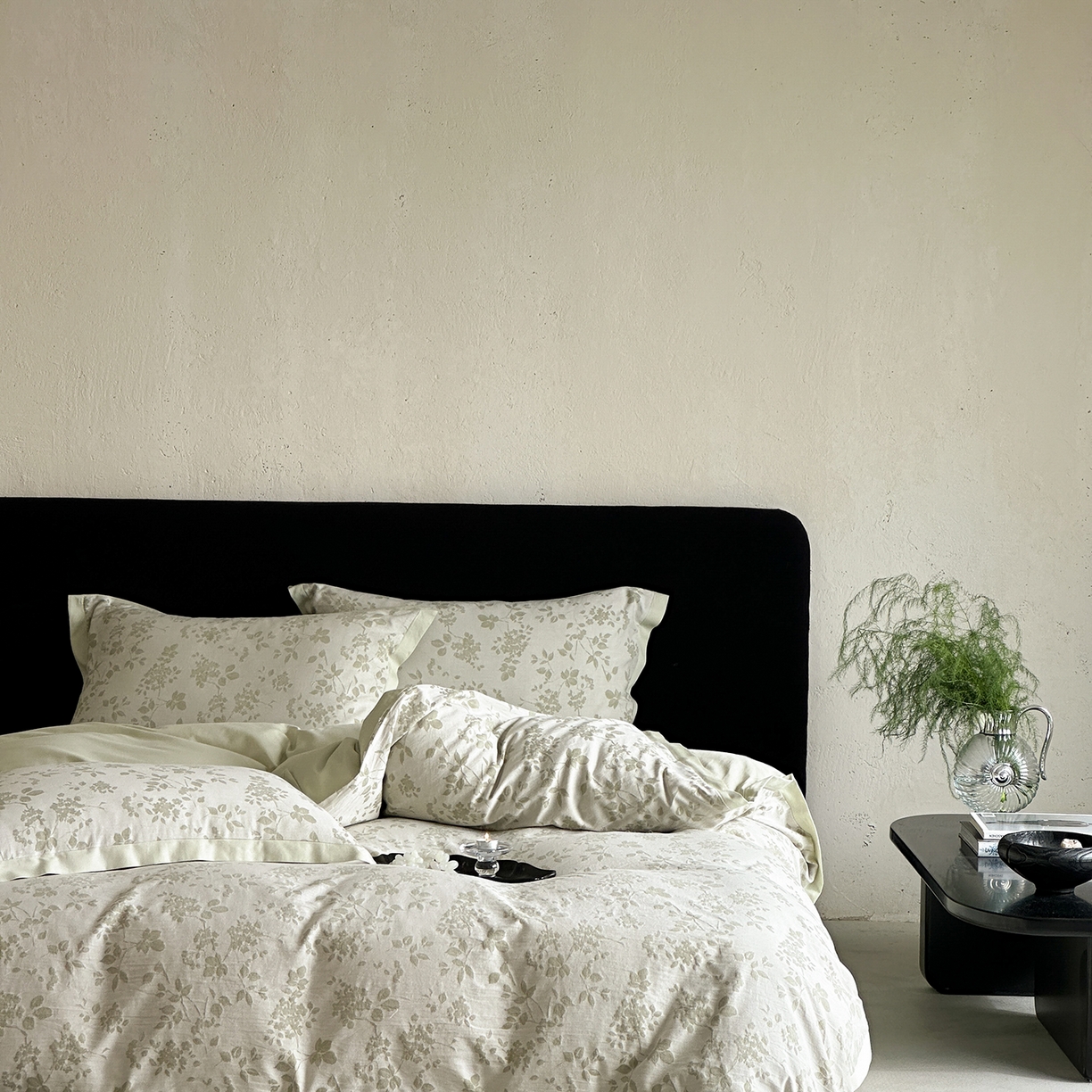 91家纺网 家纺一手货源 找家纺 太古汇家居 2026新款全棉水洗色织提花系列四件套-会员260/280 券后控价——券后不低于358（严格按照控价） 森屿微光-绿色