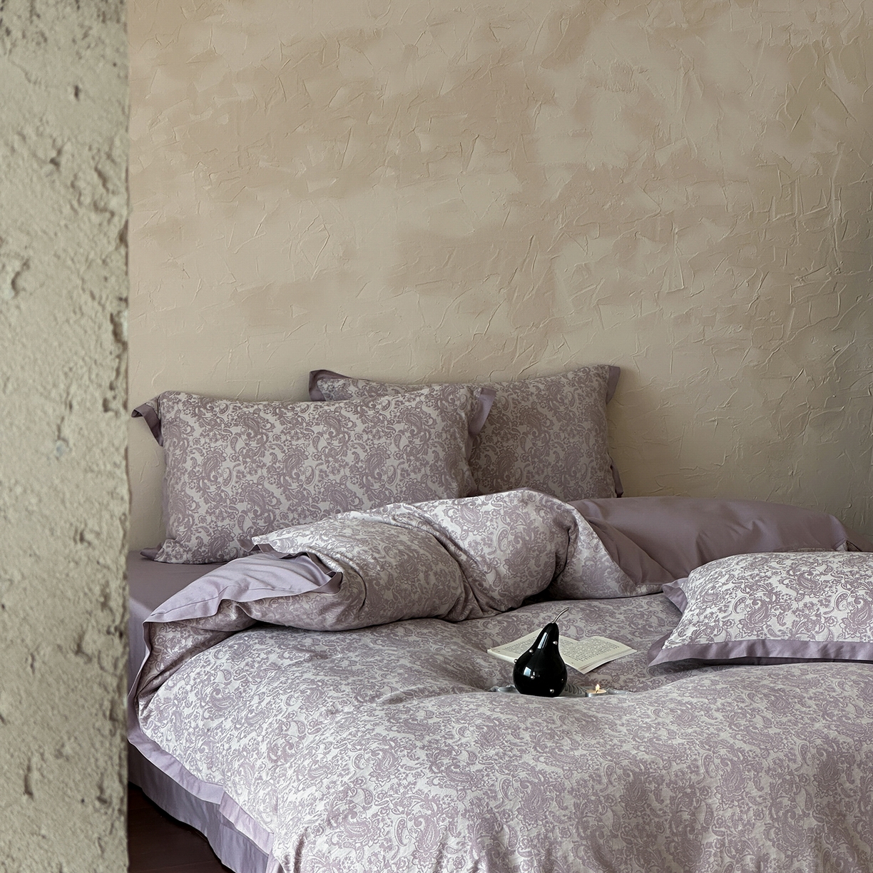 91家纺网 家纺一手货源 找家纺 太古汇家居 2026新款全棉水洗色织提花系列四件套-会员260/280 券后控价——券后不低于358（严格按照控价） 逐梦之夏-紫色