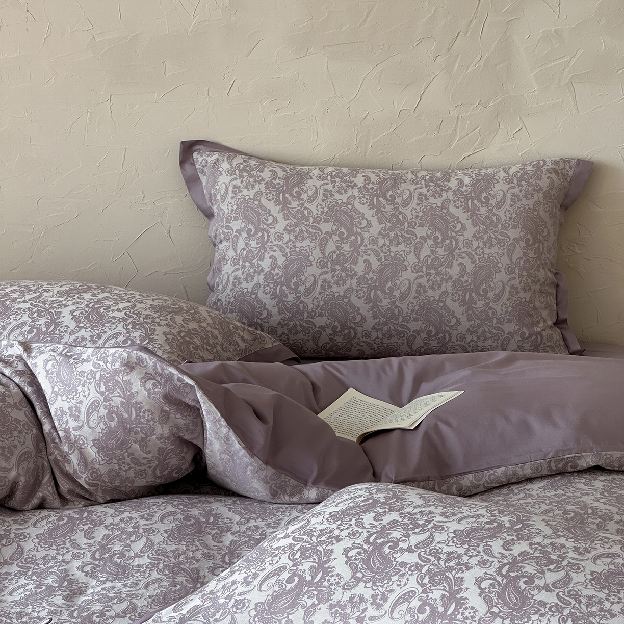 91家纺网 家纺一手货源 找家纺 太古汇家居 2026新款全棉水洗色织提花系列四件套-会员260/280 券后控价——券后不低于358（严格按照控价） 逐梦之夏-紫色