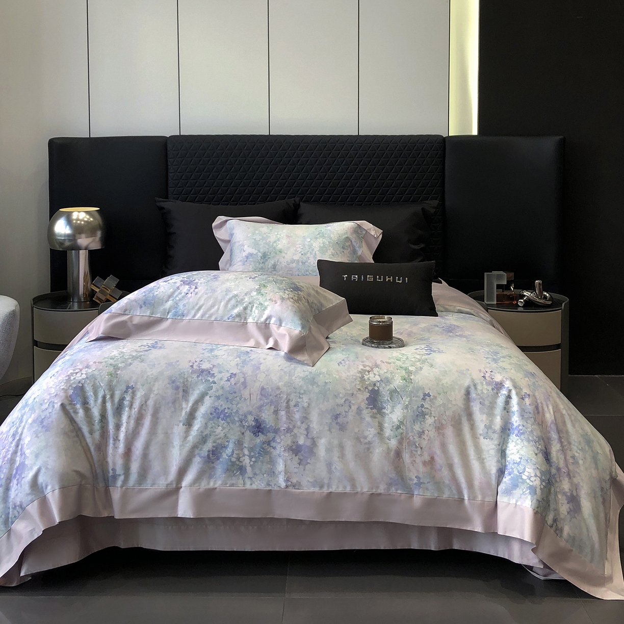 91家纺网 家纺一手货源 找家纺 （总）太古汇家居 2026新款高支高密长绒棉专版数码印花四件套-会员260/280 券后控价——券后不低于348（严格按照控价）