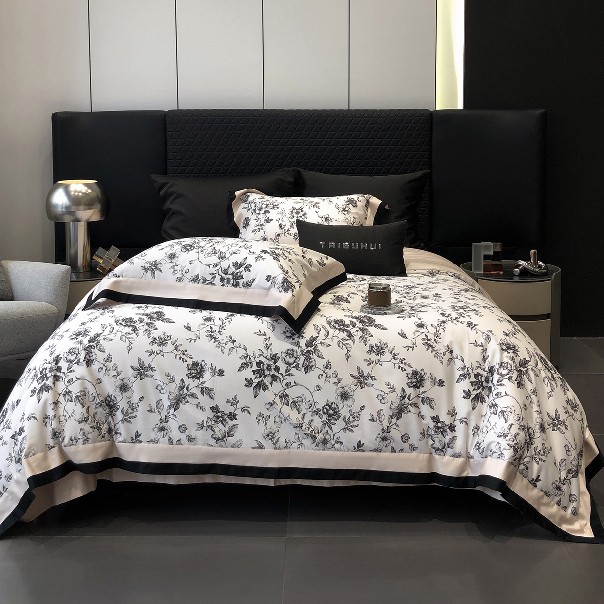 91家纺网 家纺一手货源 找家纺 （总）太古汇家居 2026新款高支高密长绒棉专版数码印花四件套-会员260/280 券后控价——券后不低于348（严格按照控价）