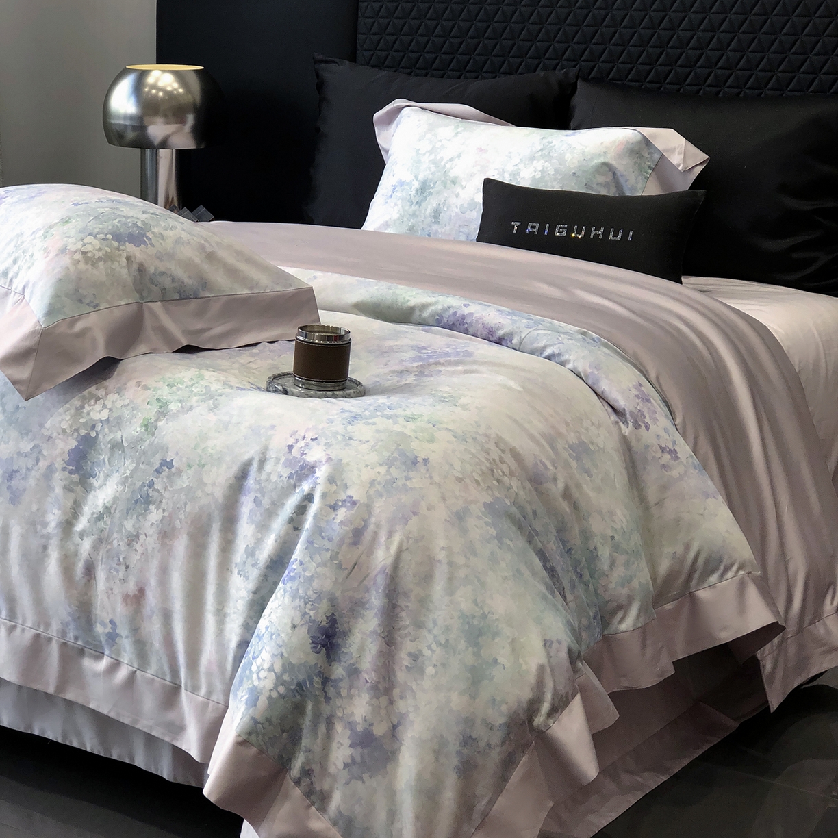 91家纺网 家纺一手货源 找家纺 （总）太古汇家居 2026新款高支高密长绒棉专版数码印花四件套-会员260/280 券后控价——券后不低于348（严格按照控价）