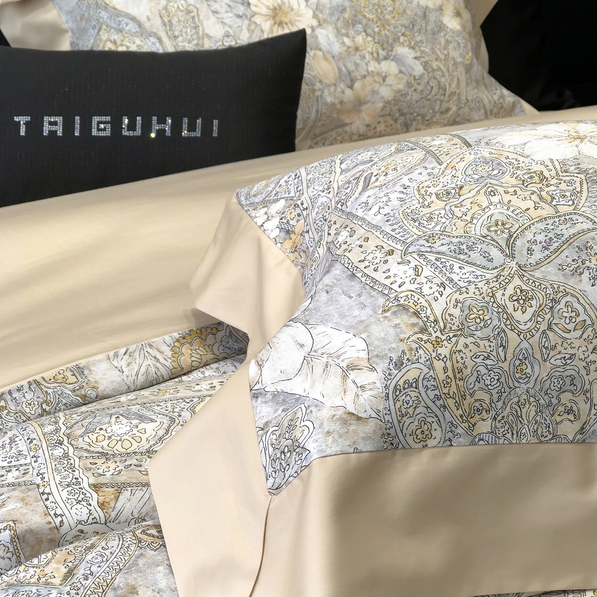 91家纺网 家纺一手货源 找家纺 （总）太古汇家居 2026新款数码印花新疆东方棉系列四件套-会员260/280 券后控价——券后不低于348（严格按照控价）