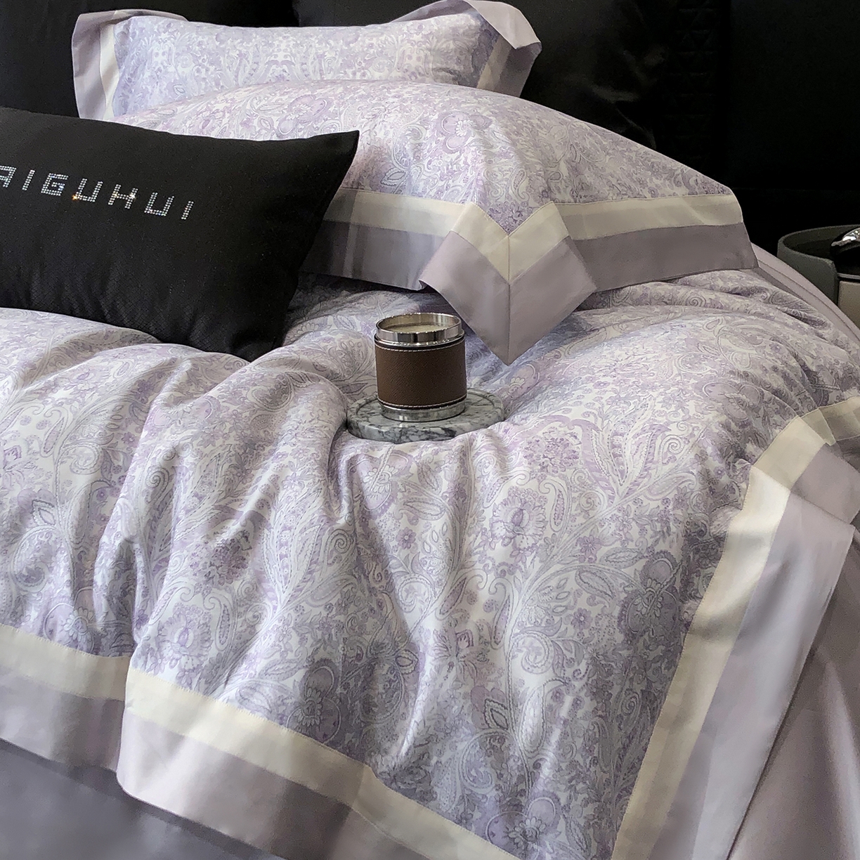 91家纺网 家纺一手货源 找家纺 太古汇家居 2026新款数码印花新疆东方棉系列四件套-会员260/280 券后控价——券后不低于348（严格按照控价） 莫里斯-香芋紫