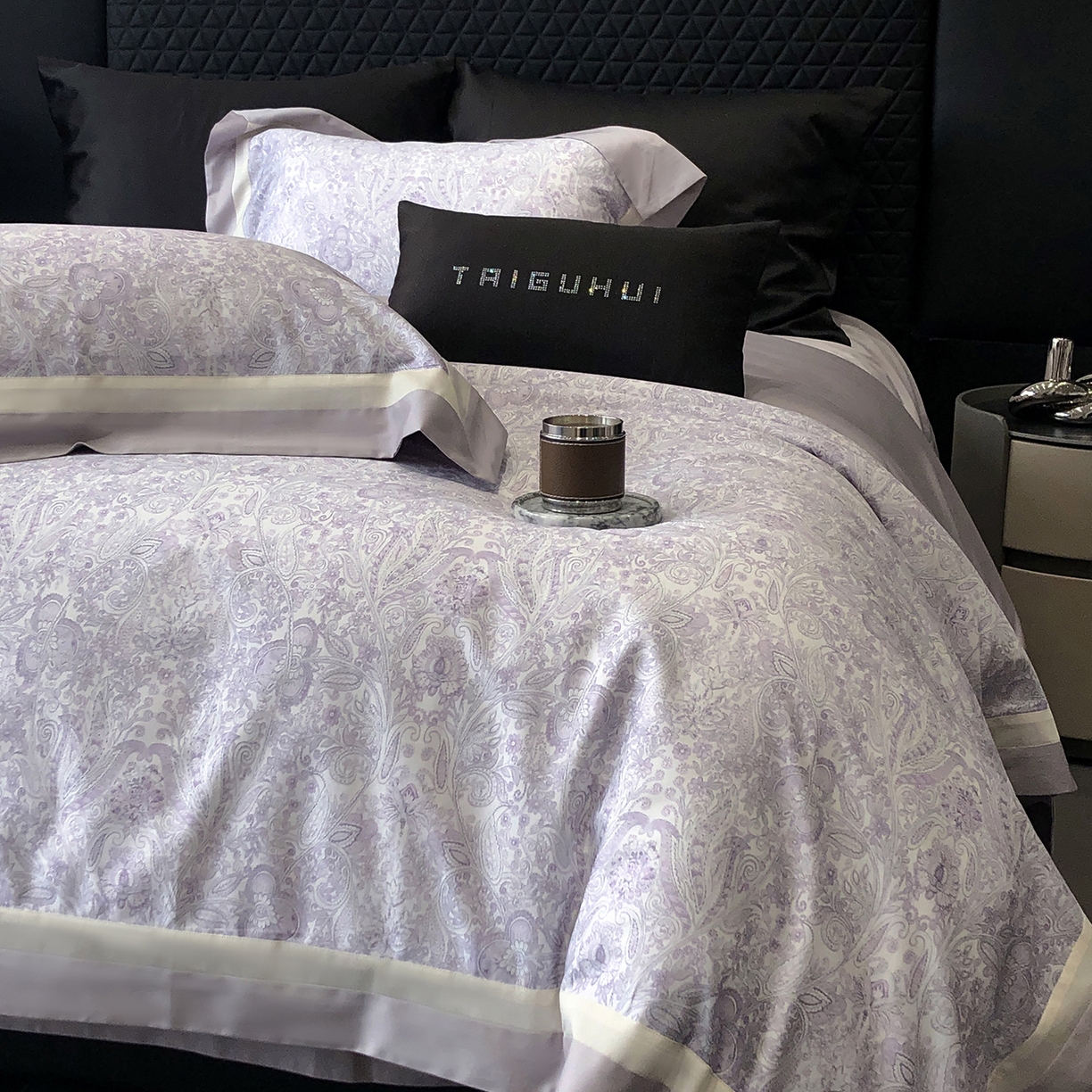 91家纺网 家纺一手货源 找家纺 太古汇家居 2026新款数码印花新疆东方棉系列四件套-会员260/280 券后控价——券后不低于348（严格按照控价） 莫里斯-香芋紫