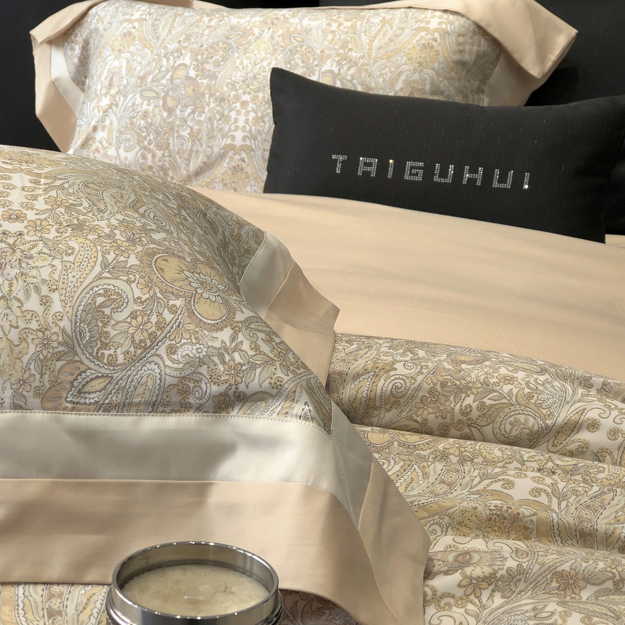 91家纺网 家纺一手货源 找家纺 太古汇家居 2026新款数码印花新疆东方棉系列四件套-会员260/280 券后控价——券后不低于348（严格按照控价） 莫里斯-浅米