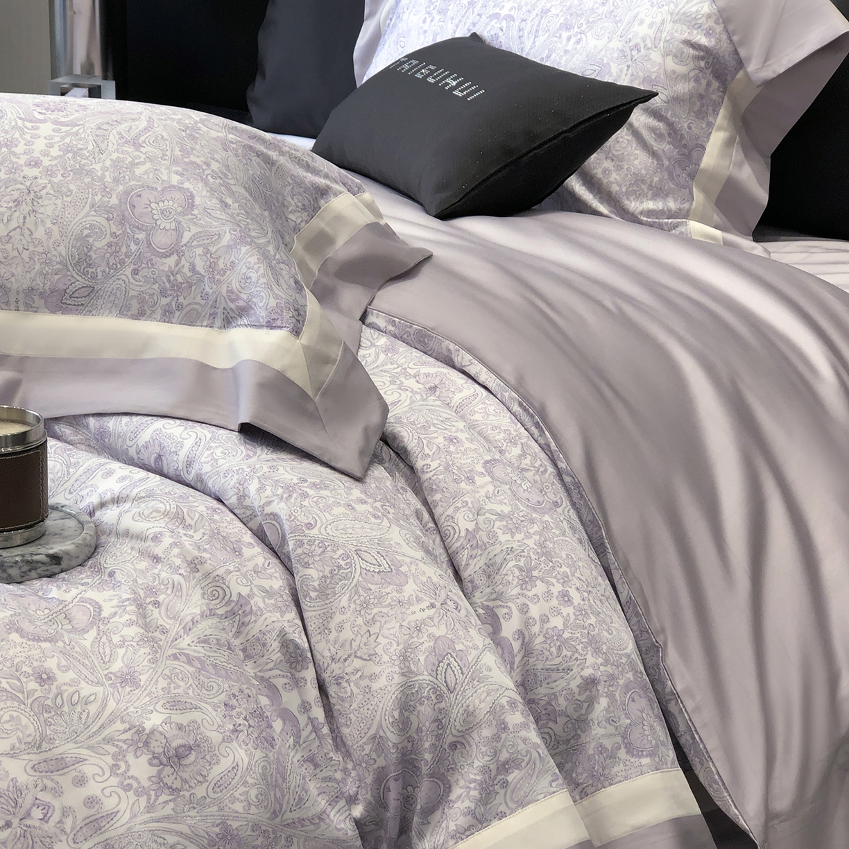 91家纺网 家纺一手货源 找家纺 太古汇家居 2026新款数码印花新疆东方棉系列四件套-会员260/280 券后控价——券后不低于348（严格按照控价） 莫里斯-香芋紫