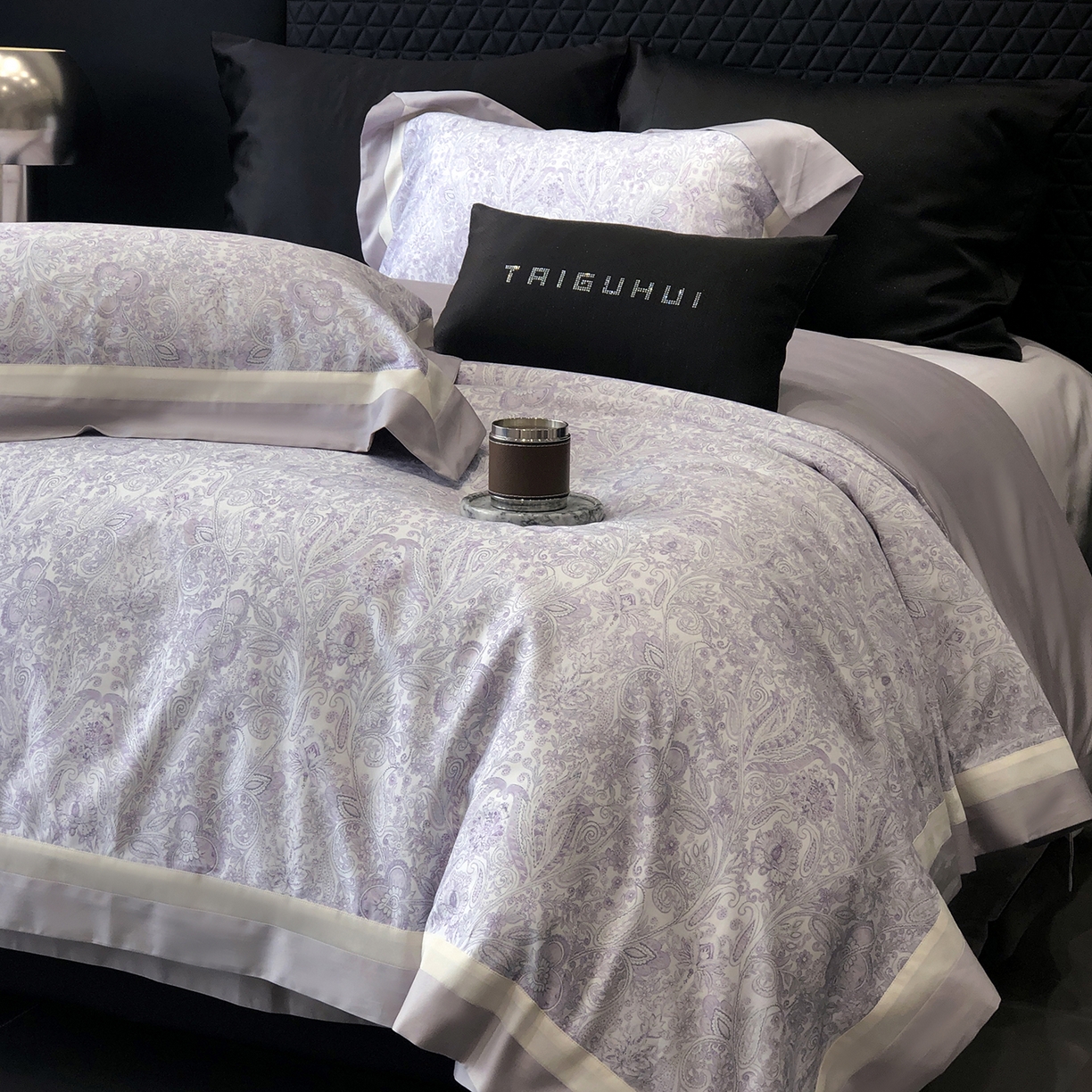 91家纺网 家纺一手货源 找家纺 太古汇家居 2026新款数码印花新疆东方棉系列四件套-会员260/280 券后控价——券后不低于348（严格按照控价） 莫里斯-香芋紫