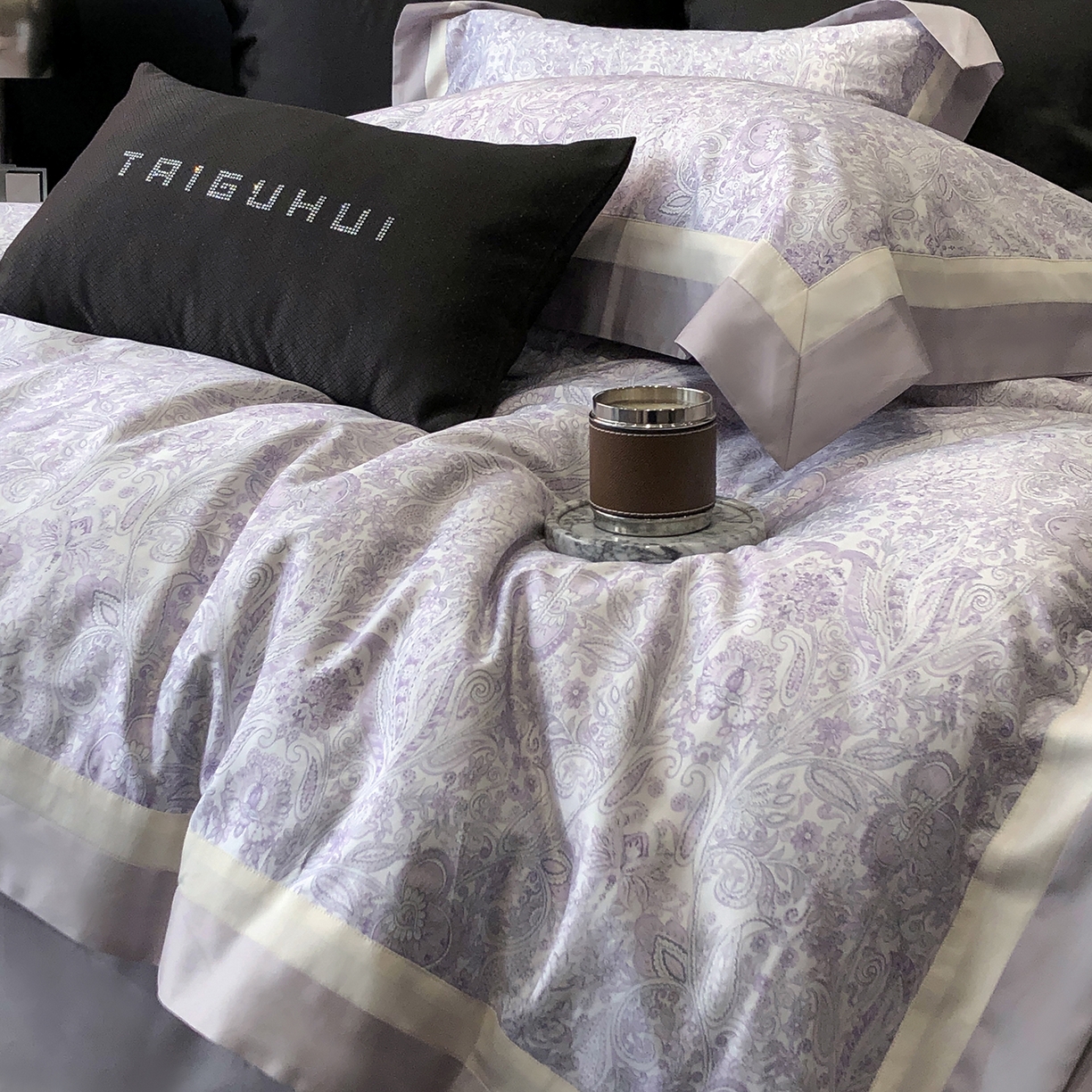 91家纺网 家纺一手货源 找家纺 太古汇家居 2026新款数码印花新疆东方棉系列四件套-会员260/280 券后控价——券后不低于348（严格按照控价） 莫里斯-香芋紫