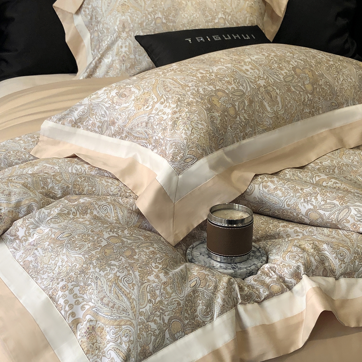 91家纺网 家纺一手货源 找家纺 太古汇家居 2026新款数码印花新疆东方棉系列四件套-会员260/280 券后控价——券后不低于348（严格按照控价） 莫里斯-浅米