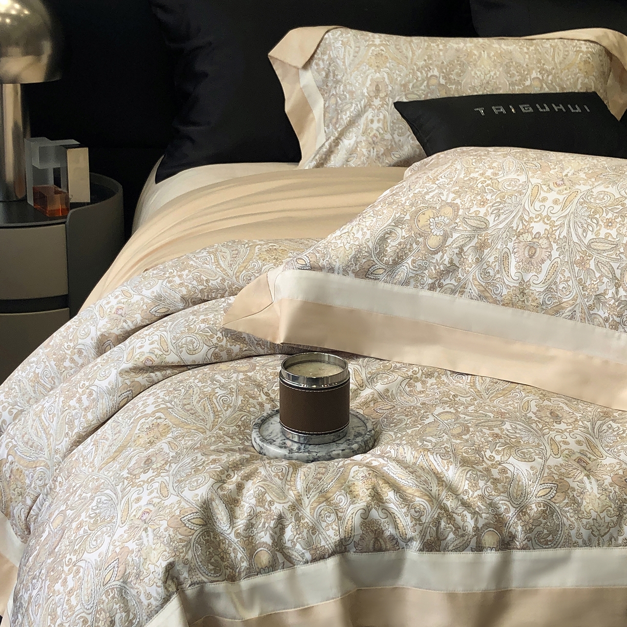 91家纺网 家纺一手货源 找家纺 太古汇家居 2026新款数码印花新疆东方棉系列四件套-会员260/280 券后控价——券后不低于348（严格按照控价） 莫里斯-浅米