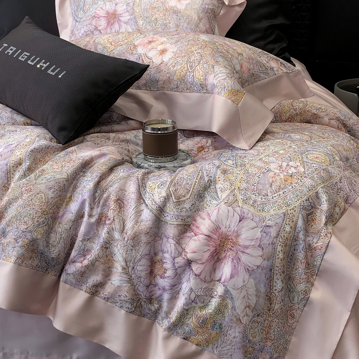 91家纺网 家纺一手货源 找家纺 太古汇家居 2026新款数码印花新疆东方棉系列四件套-会员260/280 券后控价——券后不低于348（严格按照控价） 普罗旺斯-粉色