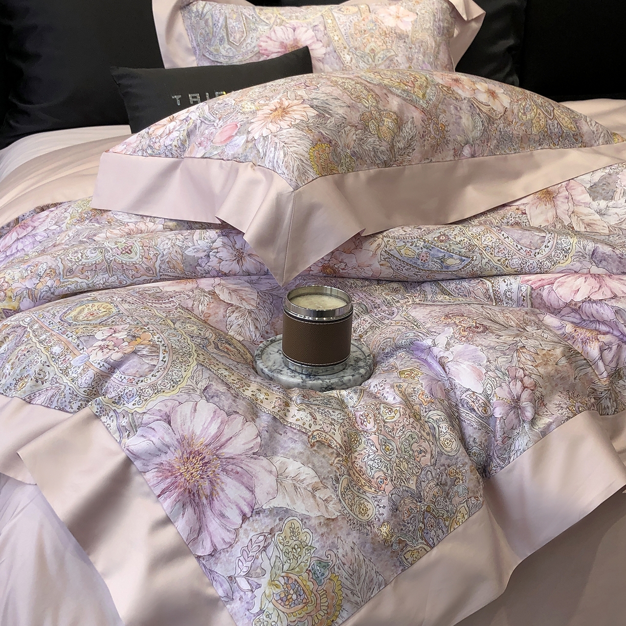 91家纺网 家纺一手货源 找家纺 太古汇家居 2026新款数码印花新疆东方棉系列四件套-会员260/280 券后控价——券后不低于348（严格按照控价） 普罗旺斯-粉色