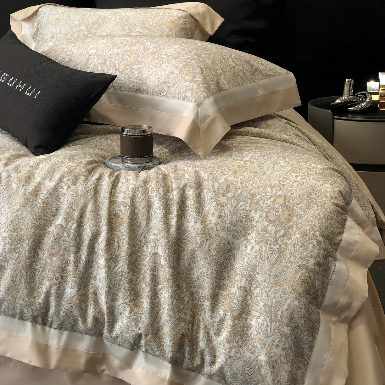 91家纺网 家纺一手货源 找家纺 太古汇家居 2026新款数码印花新疆东方棉系列四件套-会员260/280 券后控价——券后不低于348（严格按照控价） 莫里斯-浅米