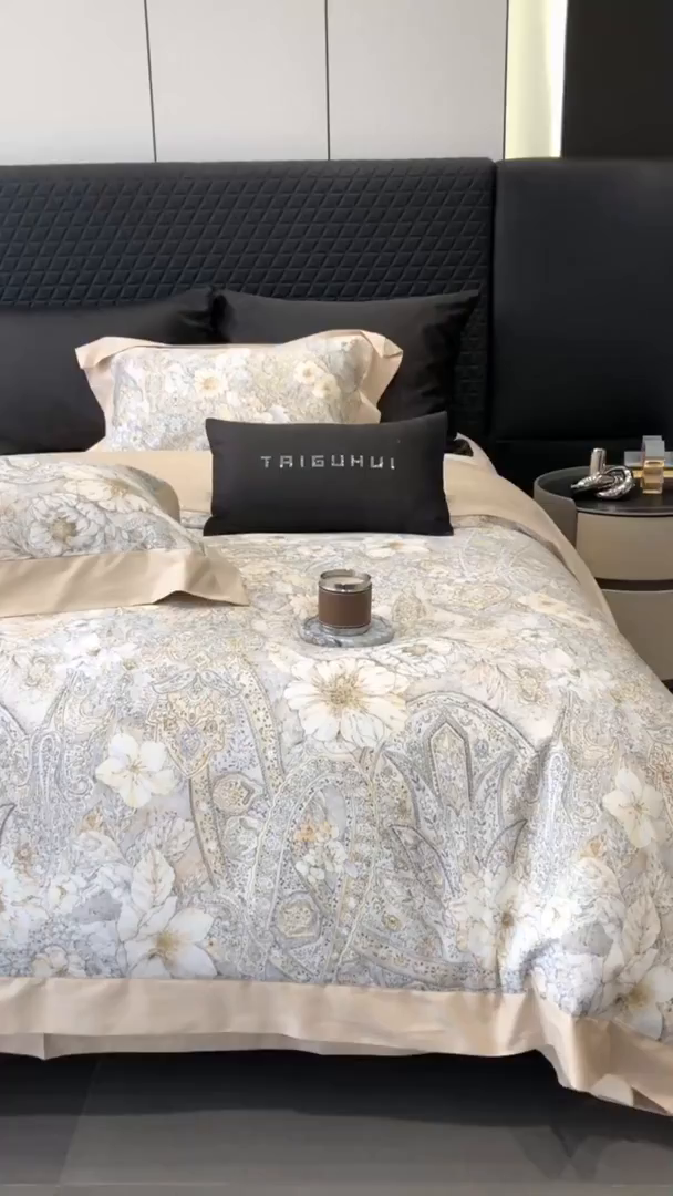 91家纺网 家纺一手货源 找家纺 （总）太古汇家居 2026新款数码印花新疆东方棉系列四件套-会员260/280 券后控价——券后不低于348（严格按照控价）