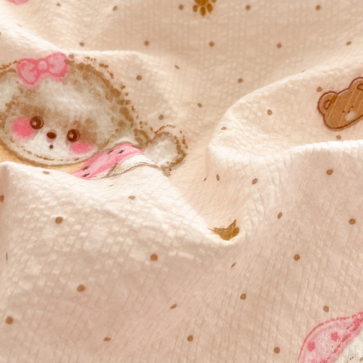 91家纺网 家纺一手货源 找家纺 玉海棠家纺 2026新款直播爆款高品质高克重泡泡纱泡芙纱四件套 我的宝贝