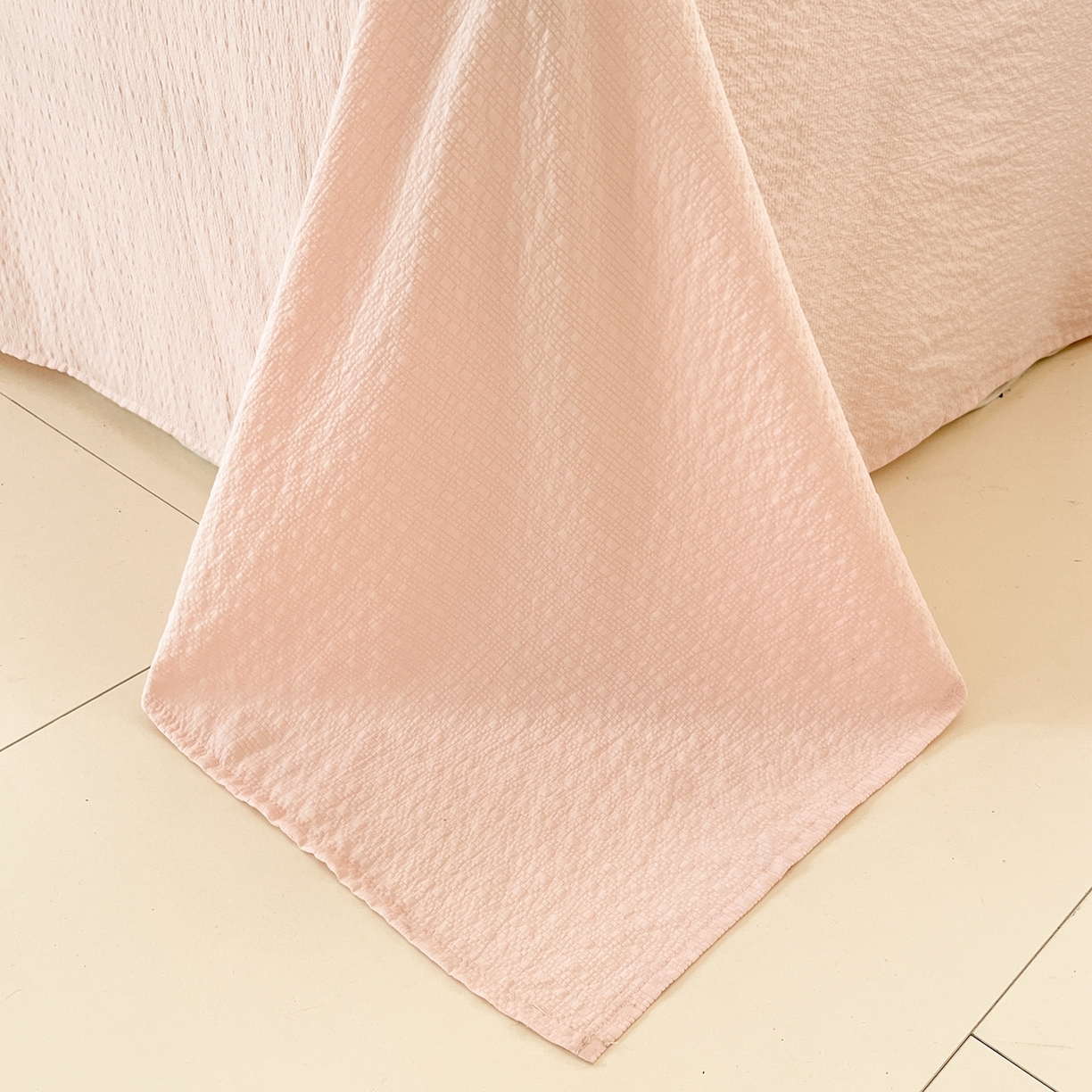 91家纺网 家纺一手货源 找家纺 玉海棠家纺 2026新款直播爆款高品质高克重泡泡纱泡芙纱四件套 我的宝贝