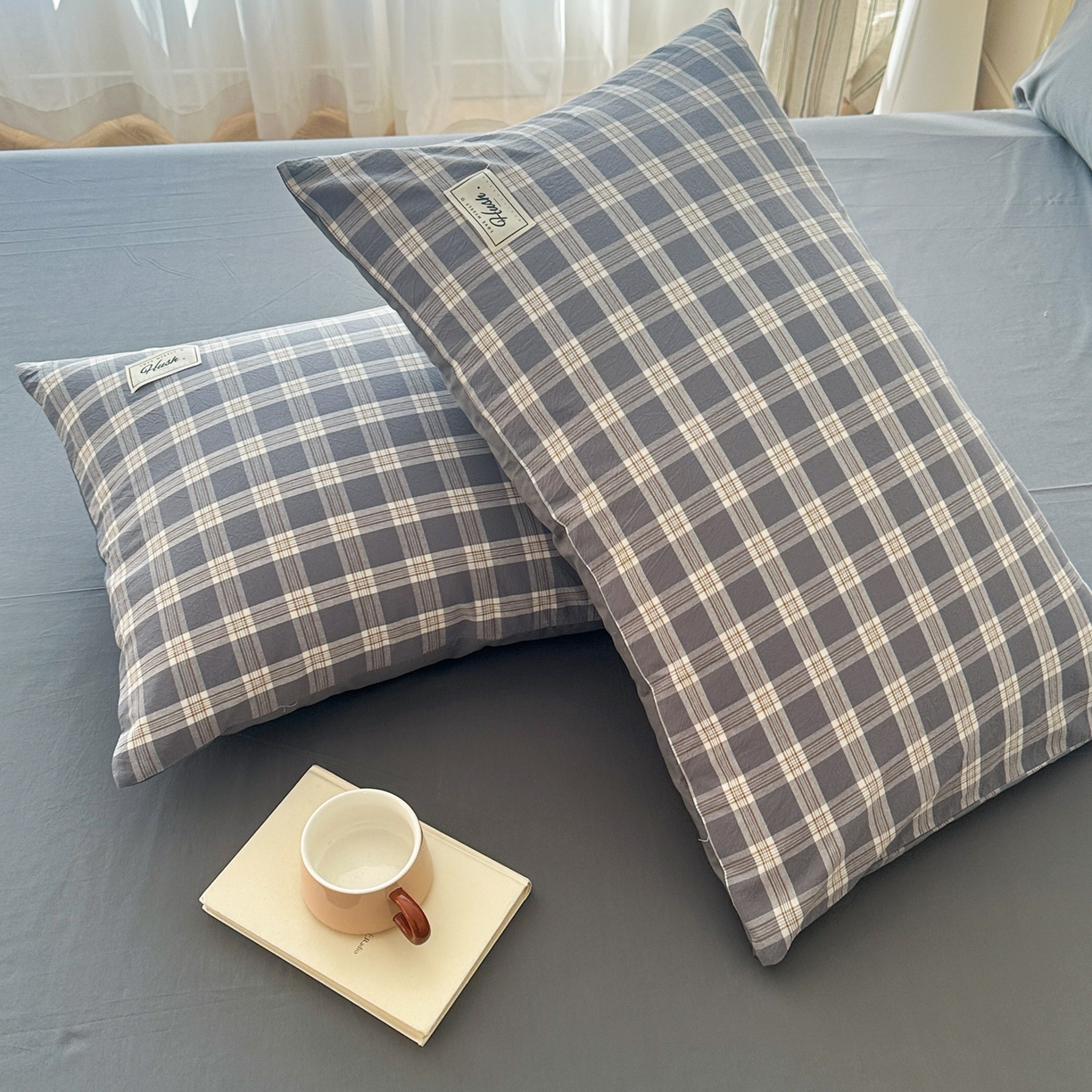 91家纺网 家纺一手货源 找家纺 （总）木子家纺 2026春夏新款色织全棉纯棉四件套