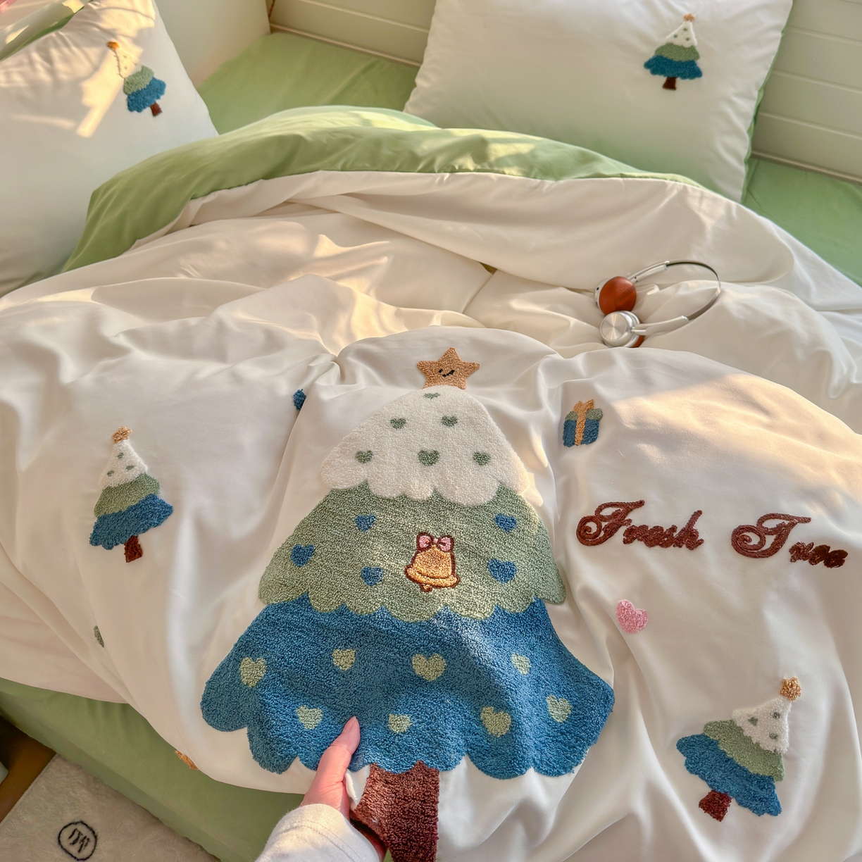 91家纺网 家纺一手货源 找家纺 （总）优卡迪家纺馆 2026新款A类云锦棉毛巾绣四件套下载文件包含买家秀