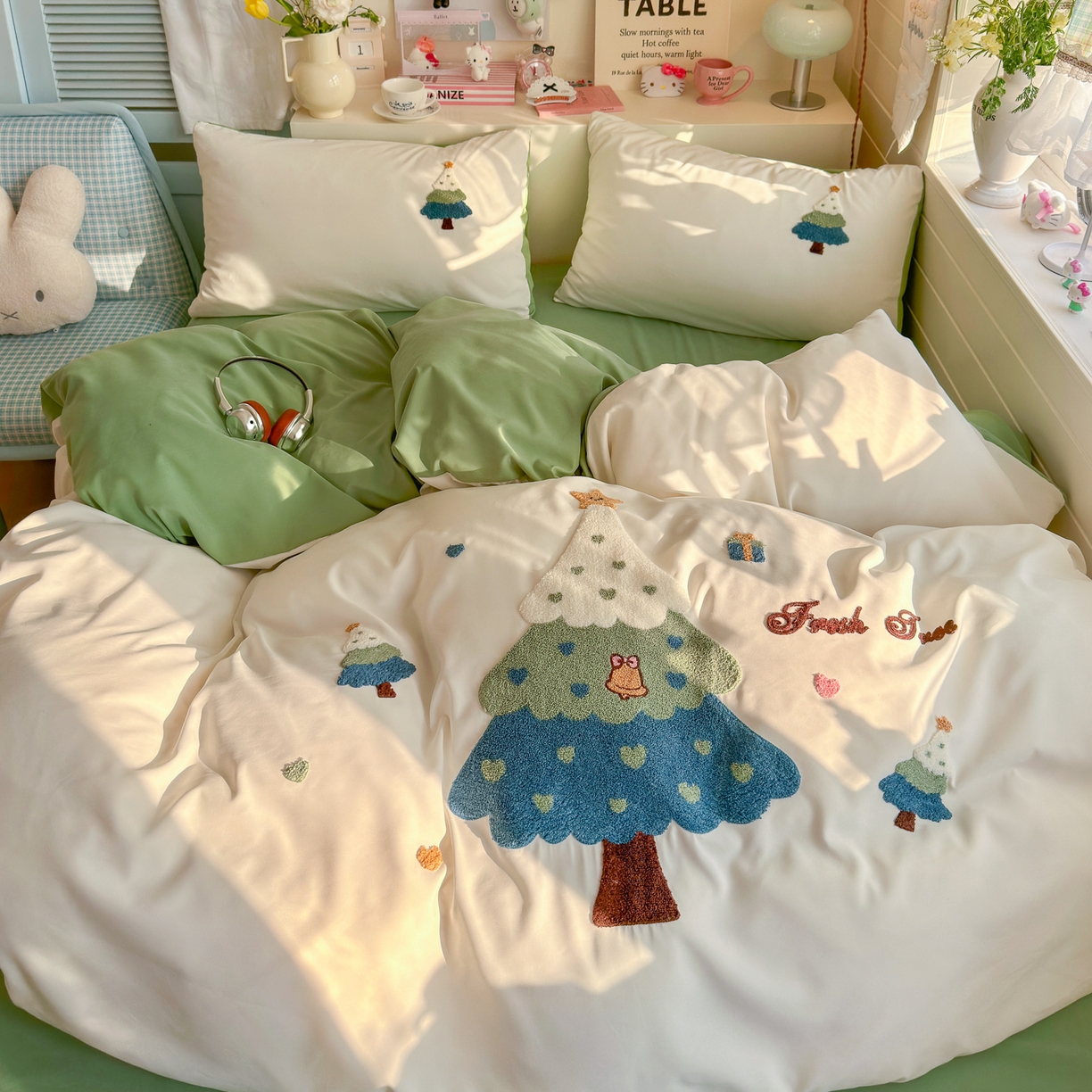 91家纺网 家纺一手货源 找家纺 （总）优卡迪家纺馆 2026新款A类云锦棉毛巾绣四件套下载文件包含买家秀