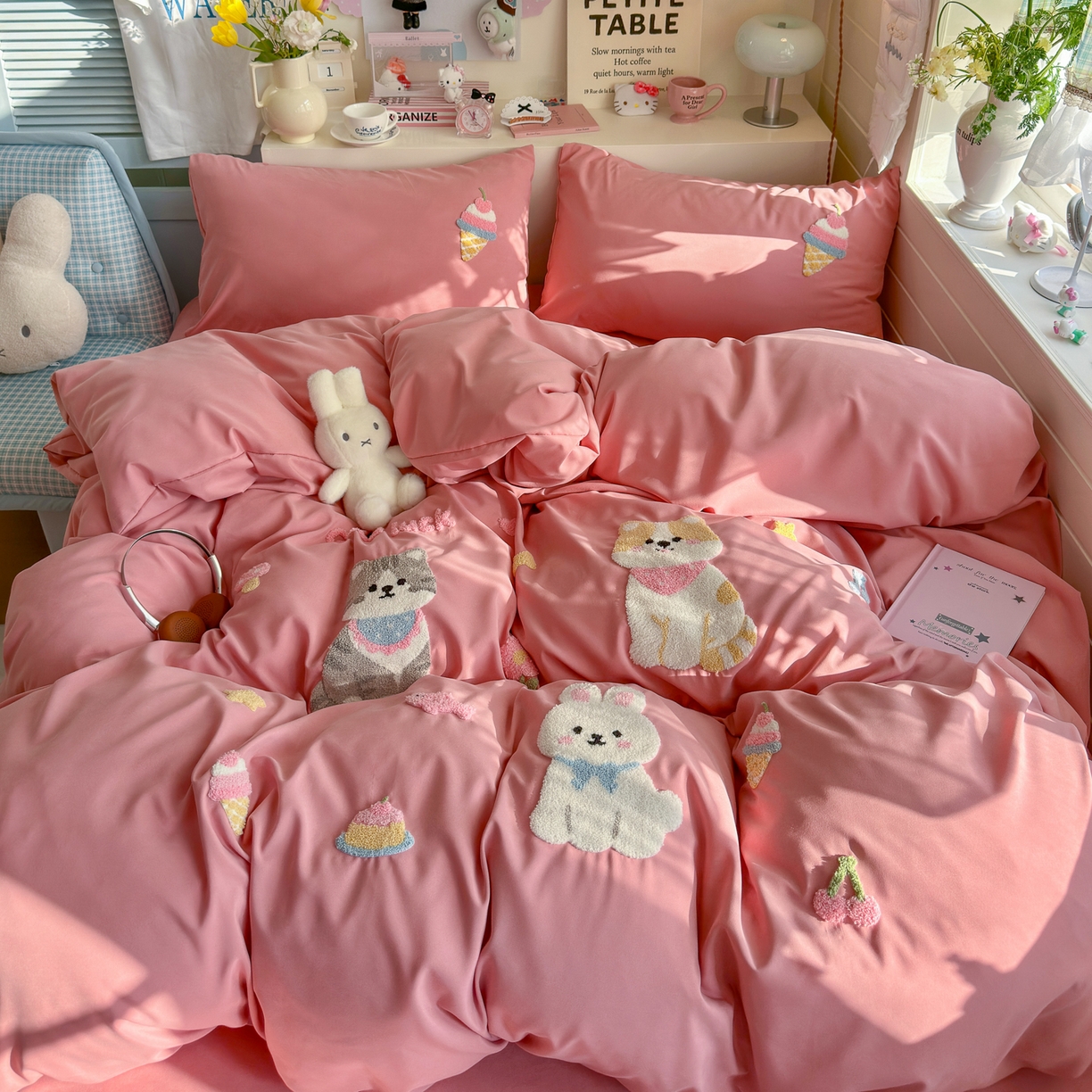 91家纺网 家纺一手货源 找家纺 （总）优卡迪家纺馆 2026新款A类云锦棉毛巾绣四件套下载文件包含买家秀