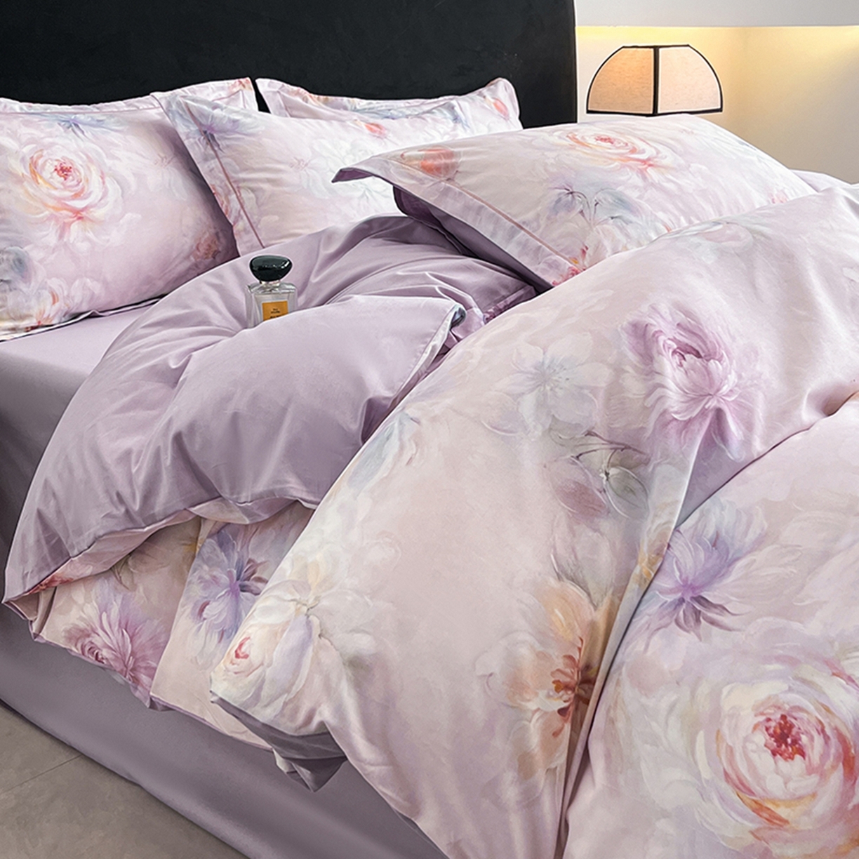 91家纺网 家纺一手货源 找家纺 （总）格里芬家纺 2026新款全棉纯棉40S精梳棉13376印花四件套