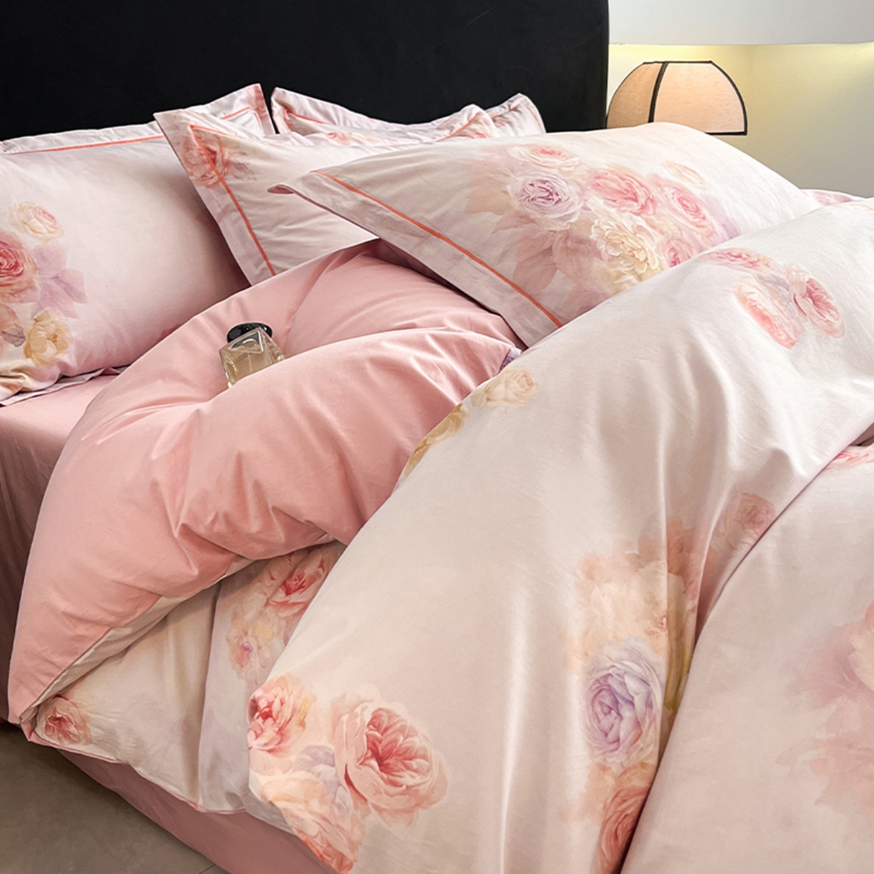 91家纺网 家纺一手货源 找家纺 （总）格里芬家纺 2026新款全棉纯棉40S精梳棉13376印花四件套