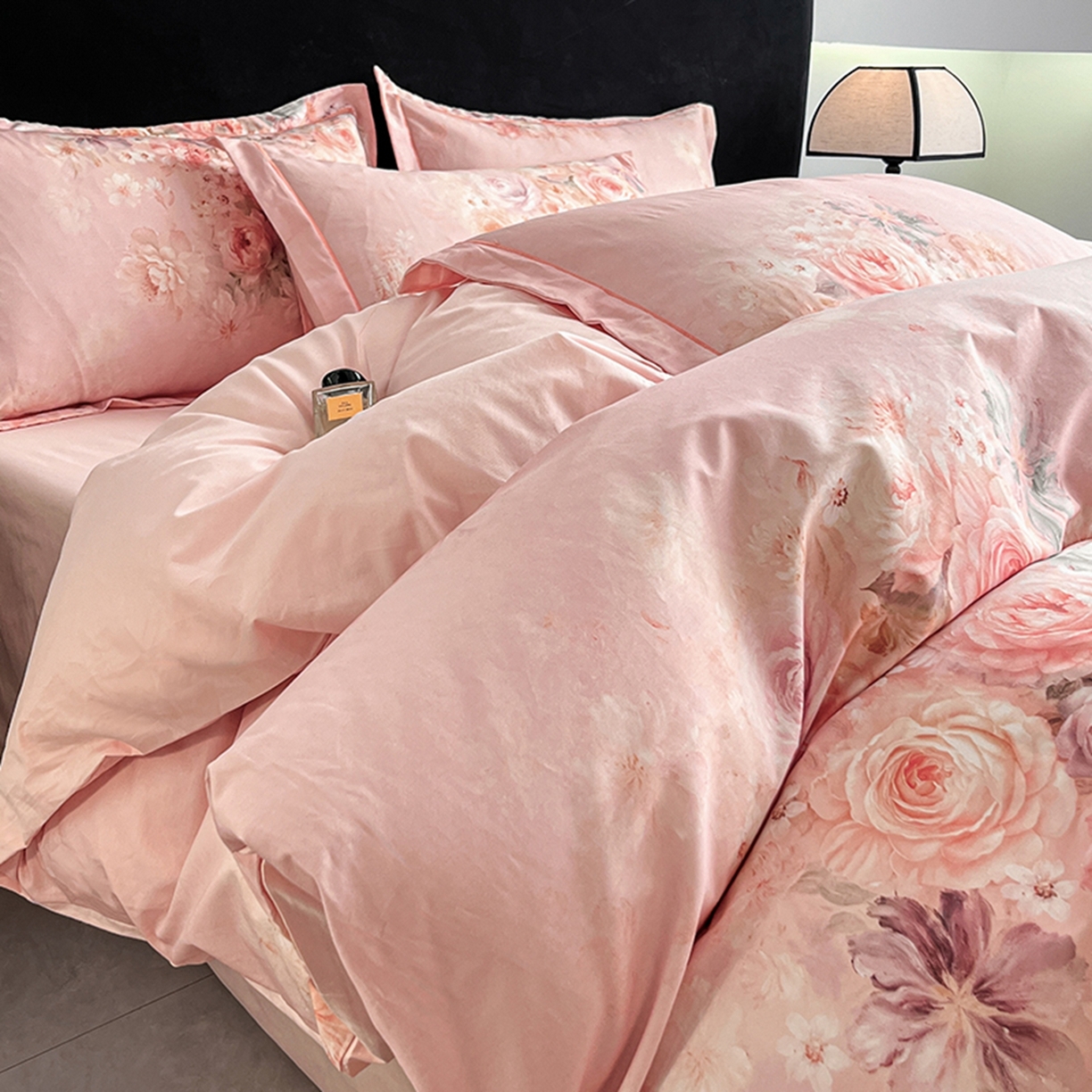 91家纺网 家纺一手货源 找家纺 （总）格里芬家纺 2026新款全棉纯棉40S精梳棉13376印花四件套