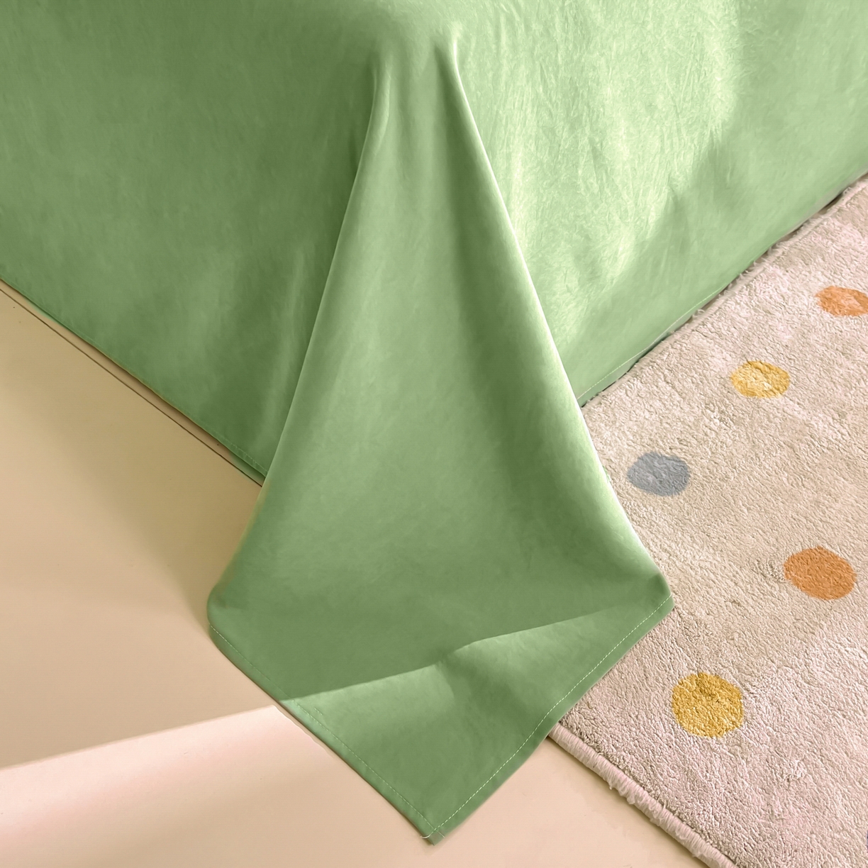 91家纺网 家纺一手货源 找家纺 优卡迪家纺馆 2026新款A类云锦棉毛巾绣四件套下载文件包含买家秀 熊猫宝贝-绿