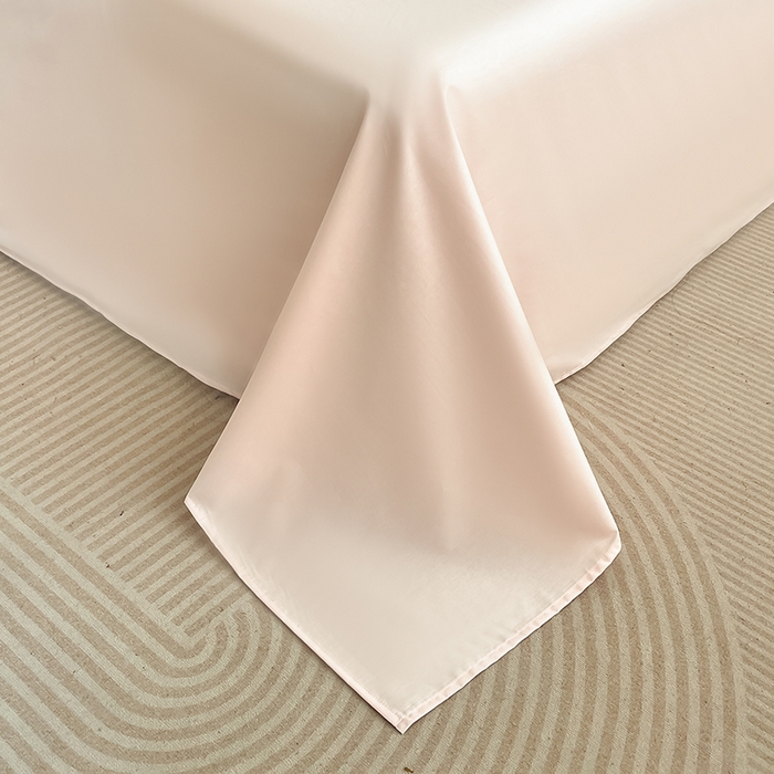 91家纺网 家纺一手货源 找家纺 润肤居 2026新款A类全棉13372单床单 粉瓷