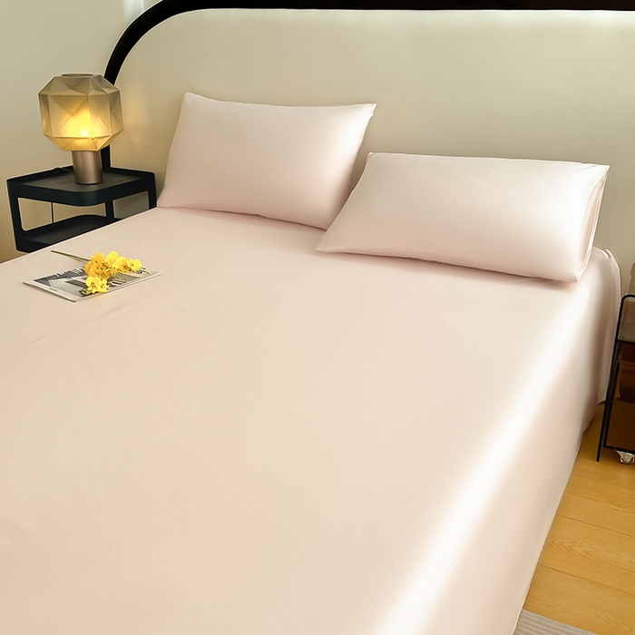 91家纺网 家纺一手货源 找家纺 润肤居 2026新款A类全棉13372单床单 粉瓷