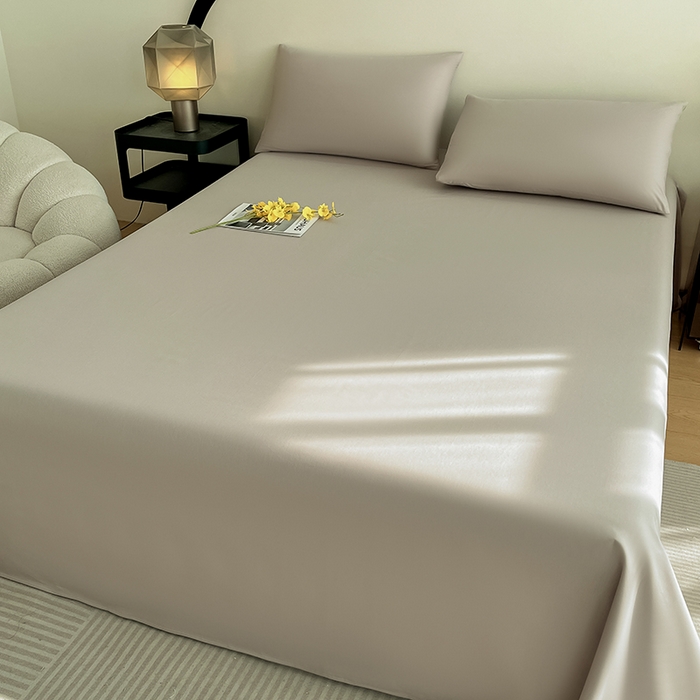 91家纺网 家纺一手货源 找家纺 润肤居 2026新款A类全棉13372单床单 摩卡