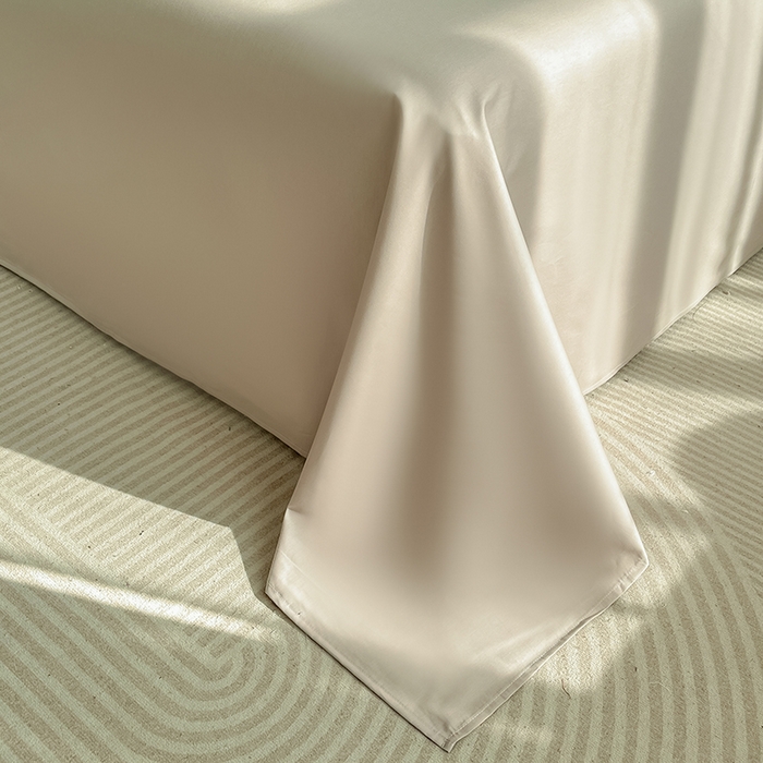 91家纺网 家纺一手货源 找家纺 润肤居 2026新款A类全棉13372单床单 摩卡