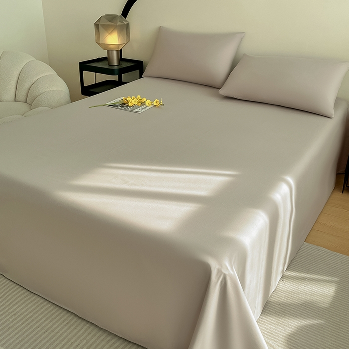 91家纺网 家纺一手货源 找家纺 润肤居 2026新款A类全棉13372单床单 摩卡